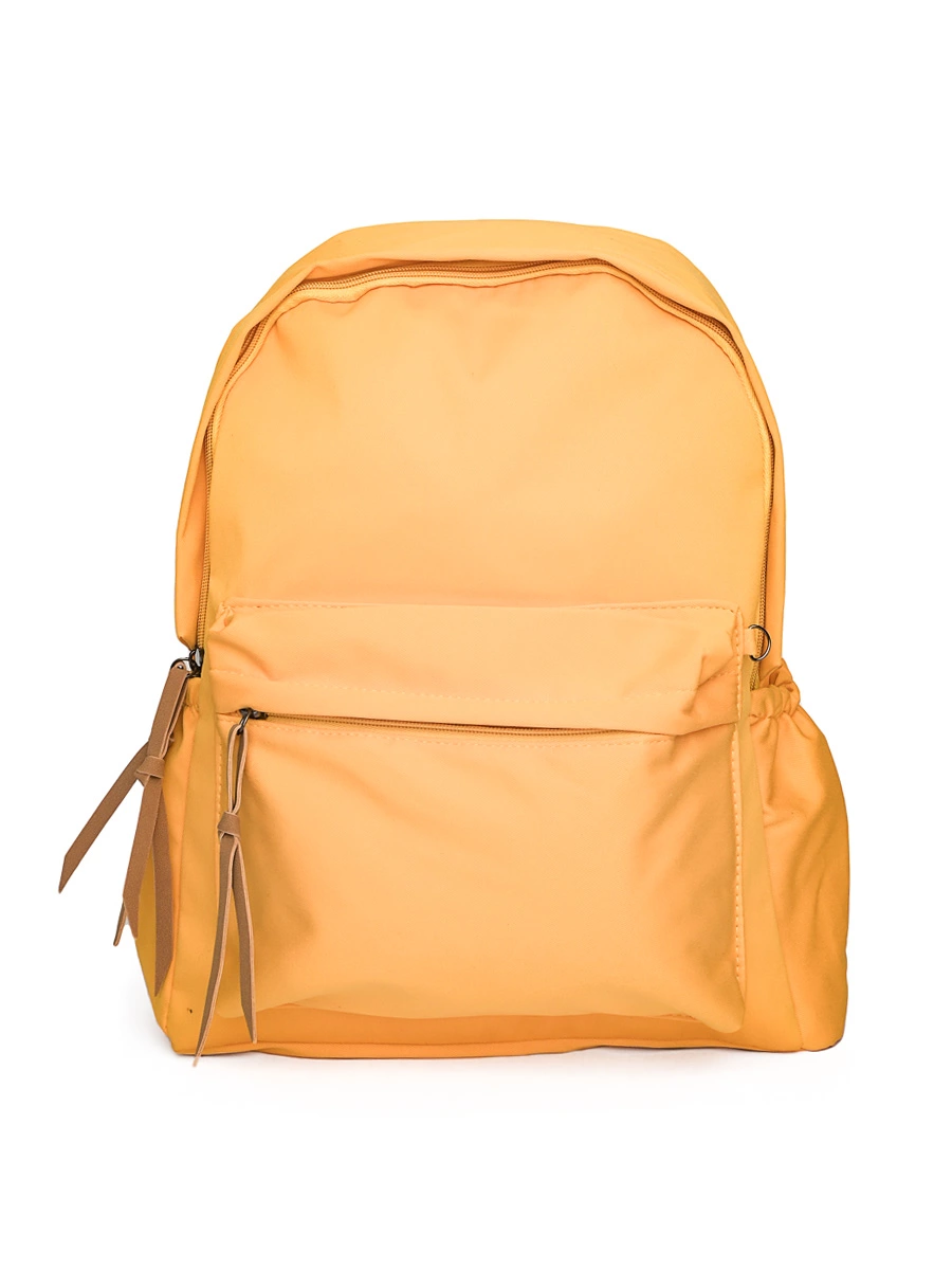 Рюкзак желтый текстильный
